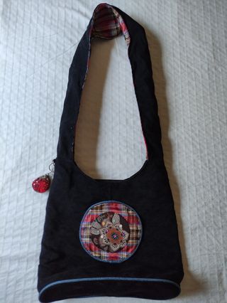 Bolso bandolera negro 