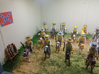 Playmobil caballería sudista