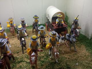 Playmobil caballería sudista