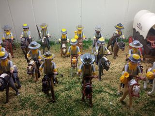 Playmobil caballería sudista