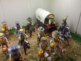 Playmobil caballería sudista