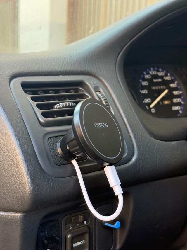 Soporte de movil con carga magnetica para Civic EK
