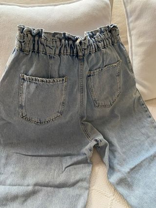 Pantalón vaquero baggy Zara Talla 40