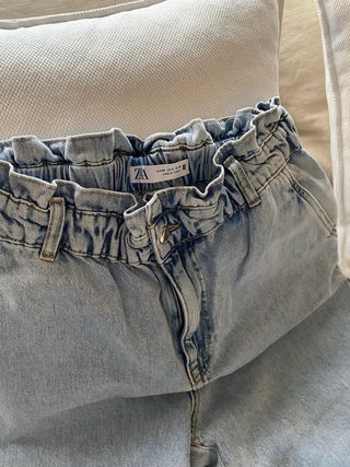 Pantalón vaquero baggy Zara Talla 40