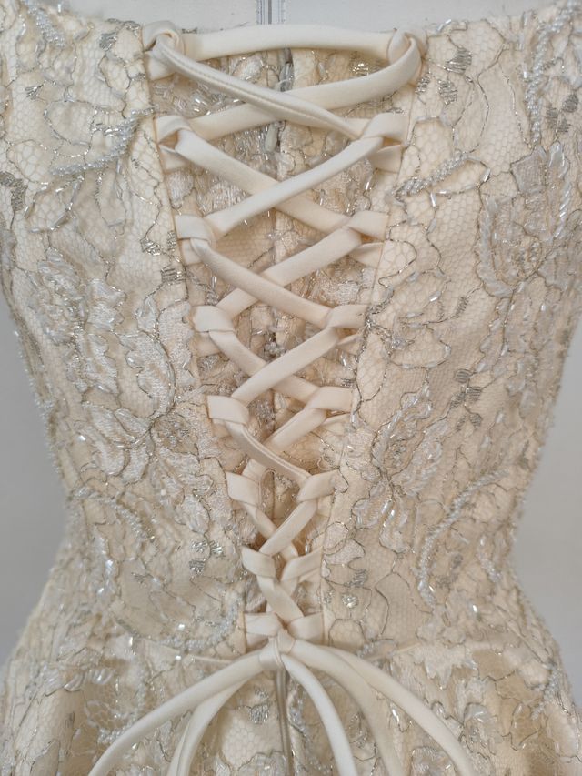 Corpiño Pronovias Castiza Beige/Oro