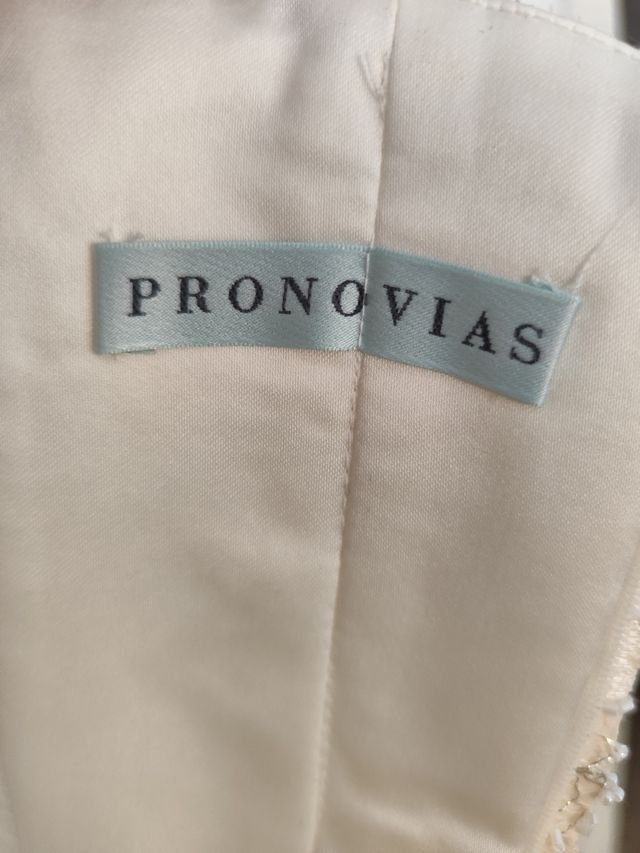 Corpiño Pronovias Castiza Beige/Oro