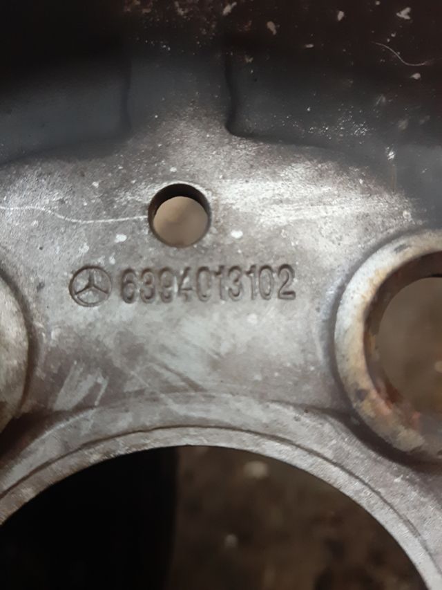 Llantas Acero 16" Mercedes Benz