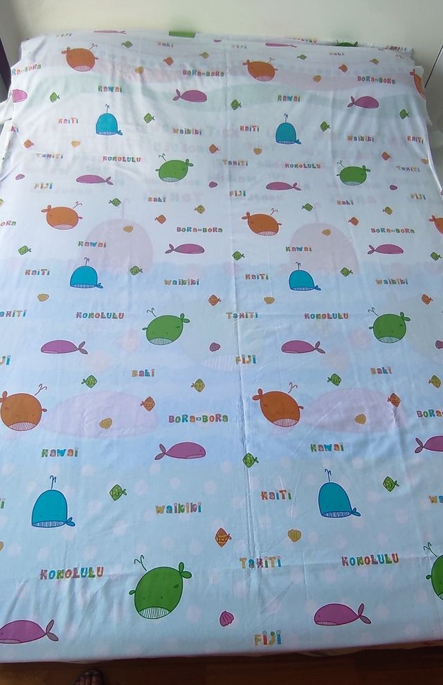 Funda Nórdica Infantil Ballenas y Peces