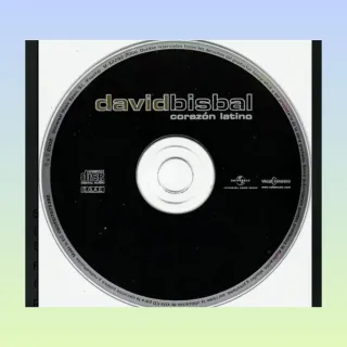 CD " CORAZÓN LATINO " DAVID BISBAL