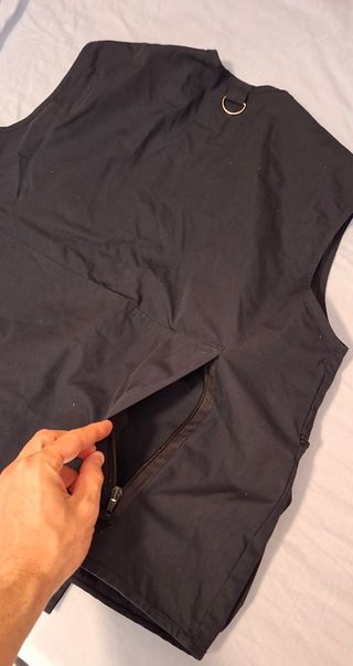 Chaleco infantil Coronel Tapioca azul