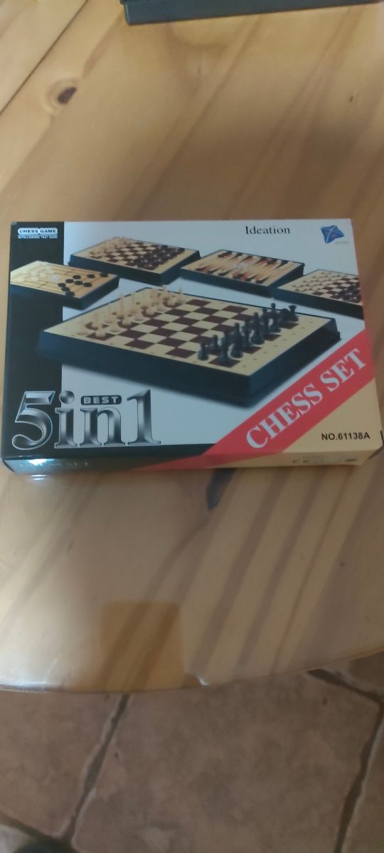 Juego de mesa 5 en 1