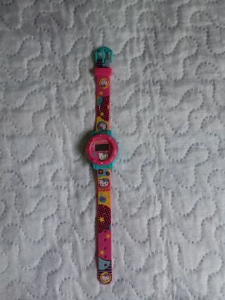 Reloj Infantil Hello Kitty Rosa