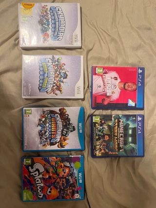 Juegos WII U , WII y play 4