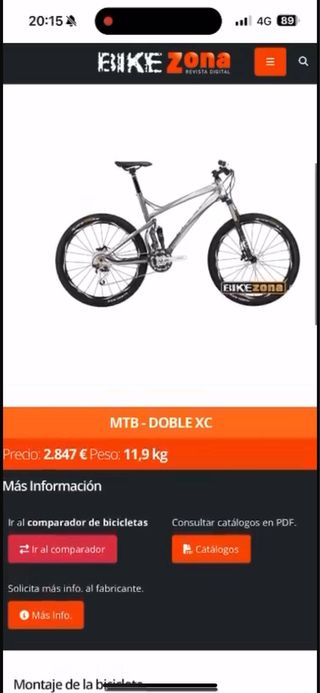 Bicicleta LaPierre X Control 410