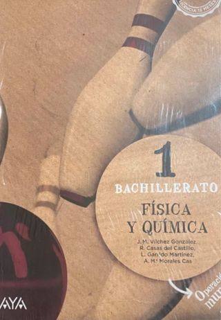 libro fisica y química 1 de bachillerato