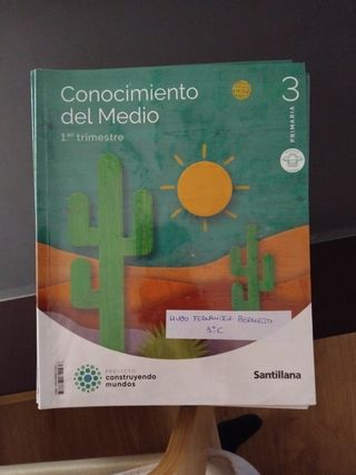 CONOCIMIENTO DEL MEDIO MOCHILA LIGERA 3 PRIMARI...