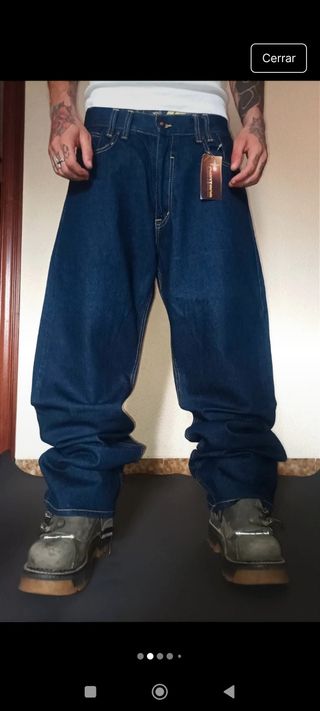 Vaqueros Baggy Jnco bordados