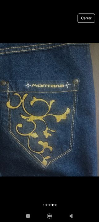 Vaqueros Baggy Jnco bordados