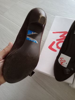 Zapatos de tacón y planos talla 38. Lote55