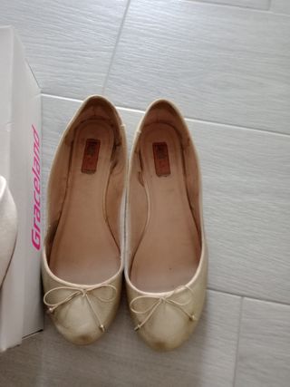 Zapatos de tacón y planos talla 38. Lote55