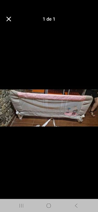 Barandilla de cama infantil 15€