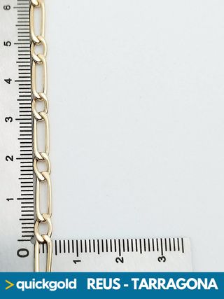 035-05-00638 PULSERA ORO DE 18K BILBAO 19CM