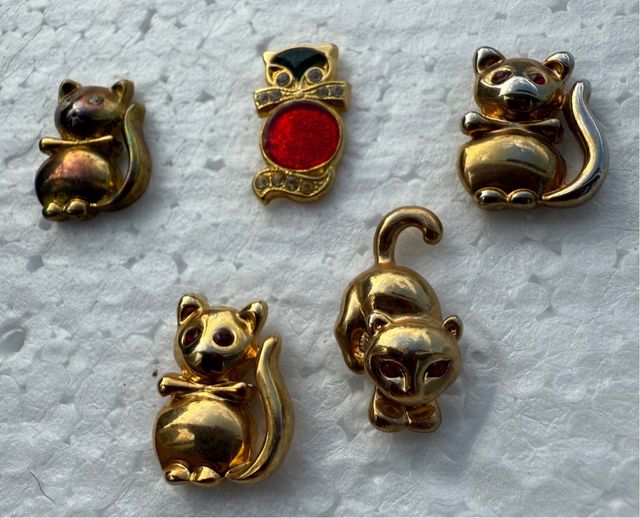Lote 5 Pin Gattini da Collezione