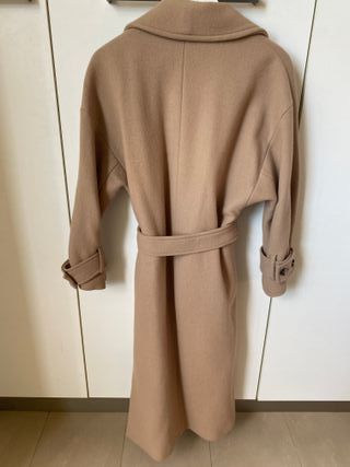 Abrigo Zara Camel Talla XS
