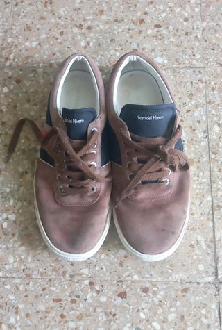 Zapatillas Pedro del Hierro Talla 43 Marrones