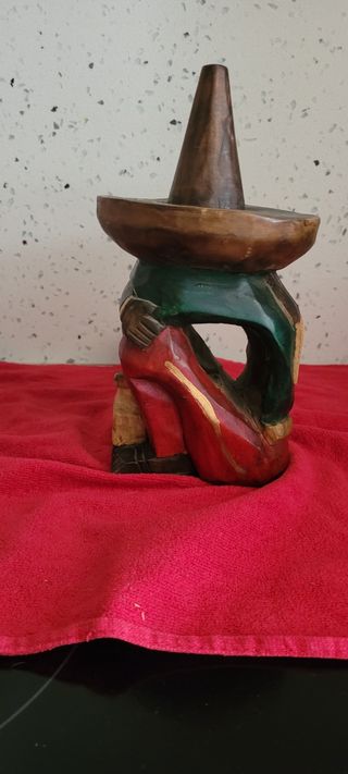 Figura madera tallada mexico
