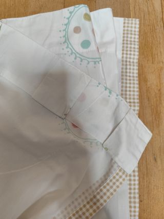 Cortinas infantiles unisex media altura