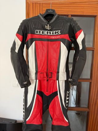 Mono de cuero para moto Berik Mujer