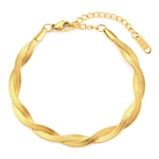 Pulsera Infinito Baño Oro 18K
