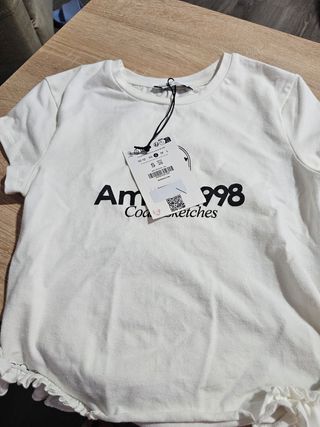 Camiseta Bershka Talla S