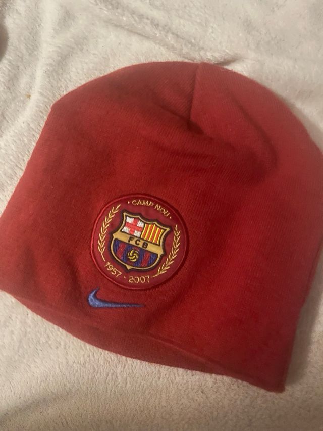 Bufanda y gorra FC Barcelona