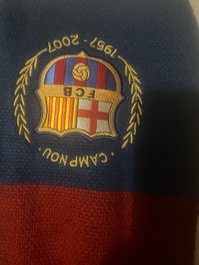 Bufanda y gorra FC Barcelona