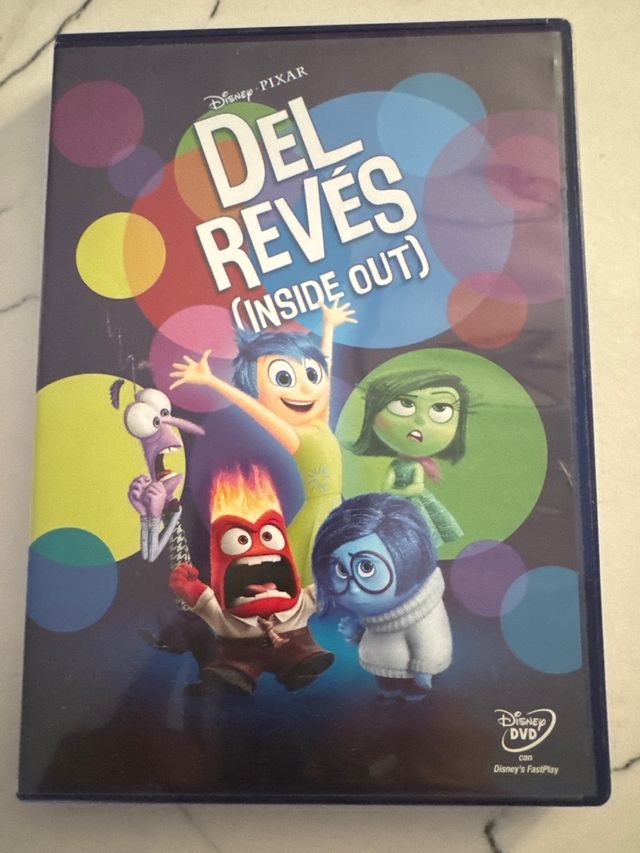 DVD Del Revés (Inside Out) Español