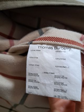 Chaqueta Burberry Hombre Beige