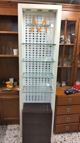Estantería de baldas de cristal 204 de alto