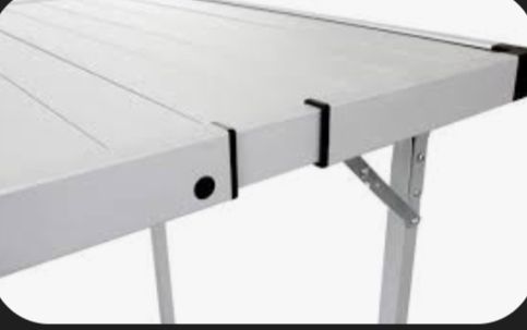 Mesa   BRUNER de camping extensible de metal