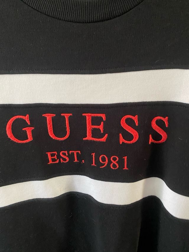 Jersey Guess cuello redondo rayas