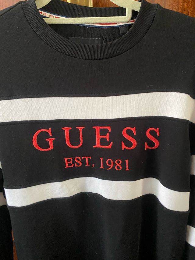 Jersey Guess cuello redondo rayas