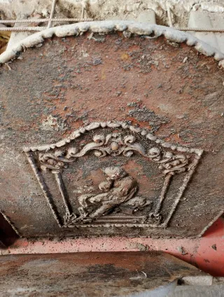 Chapa de Fogon Hierro Fundido