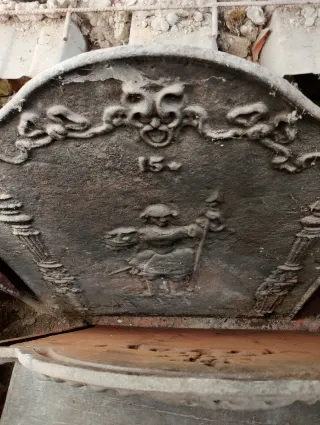 Chapa de Fogon Hierro Fundido