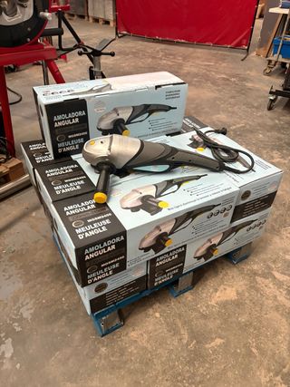 Lote de 9 Radial 230mm 2450W