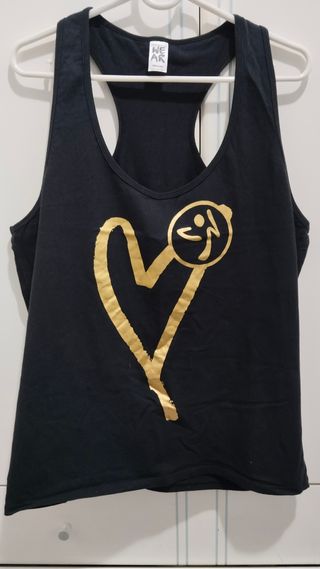 Camiseta Zumba Negra Talla XXL