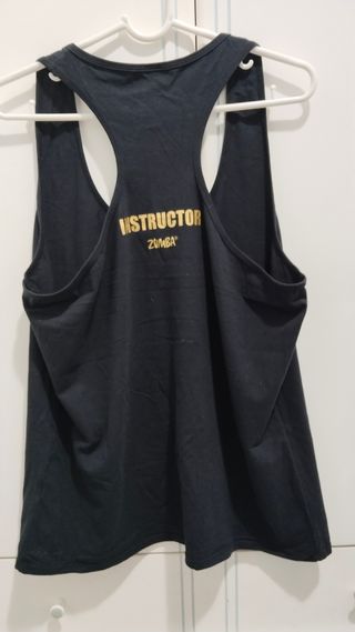 Camiseta Zumba Negra Talla XXL