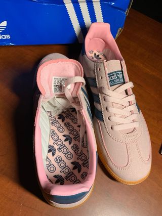 Adidas Handball Spezial Rosa y Azul