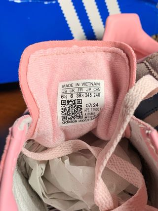 Adidas Handball Spezial Rosa y Azul