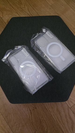 2 Fundas transparentes para móvil
